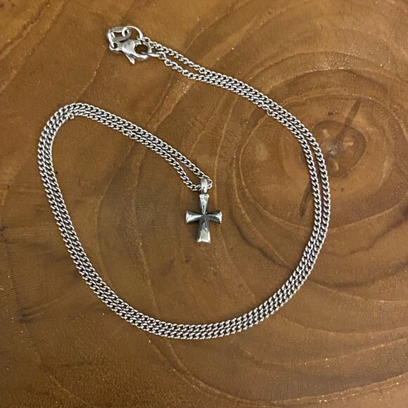 James Avery St. Teresa Cross Necklace, Sterling Silver - Picture 1 of 4